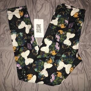 Lularoe OS disney leggings NWT